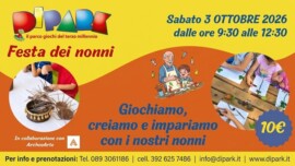 festa dei nonni sabato 3 ottobre 2026 al dipark